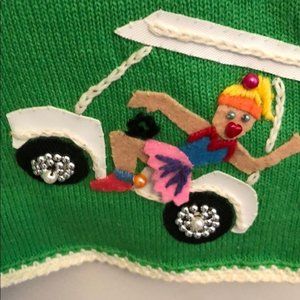 RARE Michael Simon Golf Sweater Dress NWT